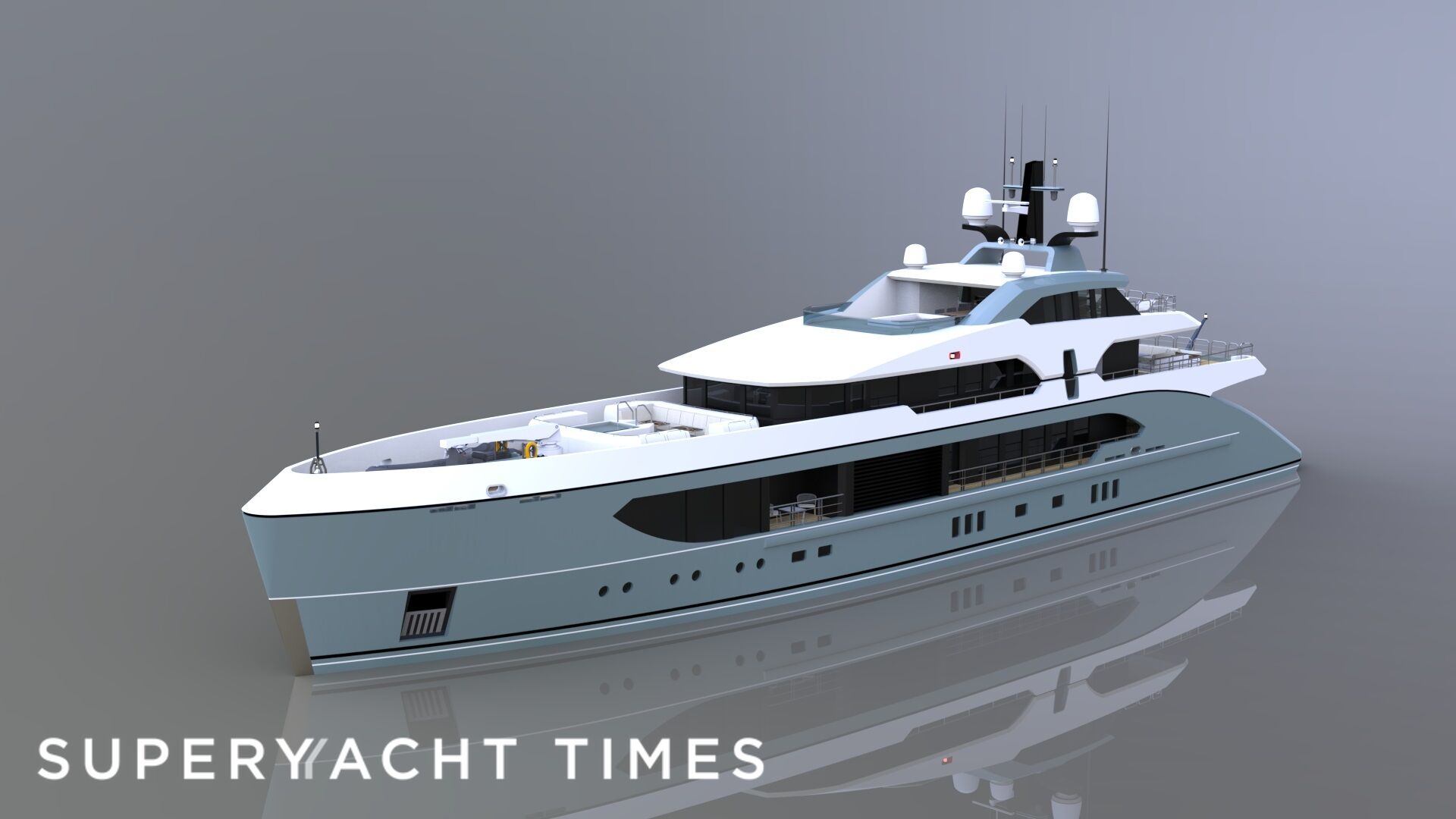 Abdulbaki Şenol unveils 55m superyacht concept