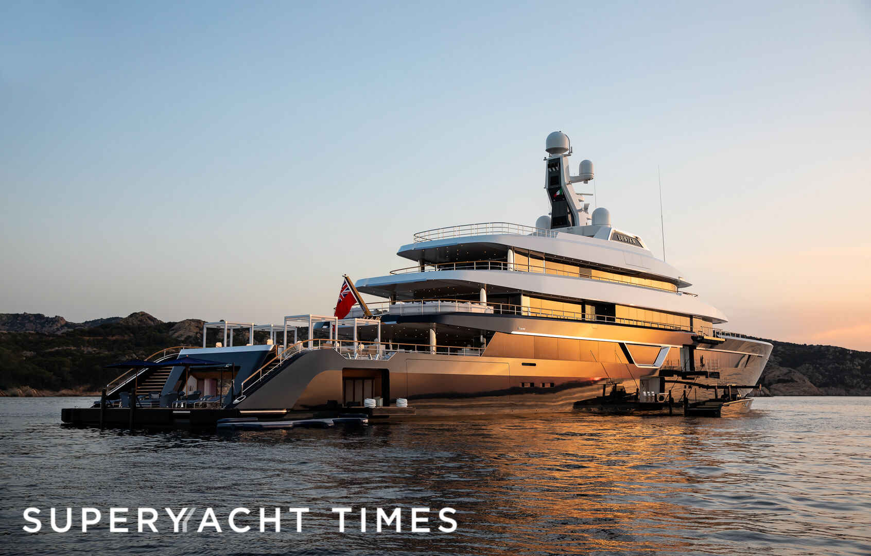 Feadship's 87m superyacht Lonian unveiled