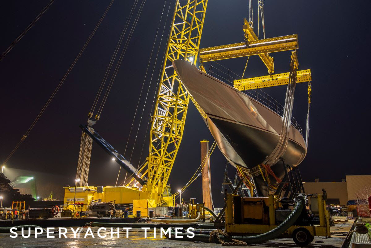 42m J Class Ranger sailing yacht refit completed at Vitters