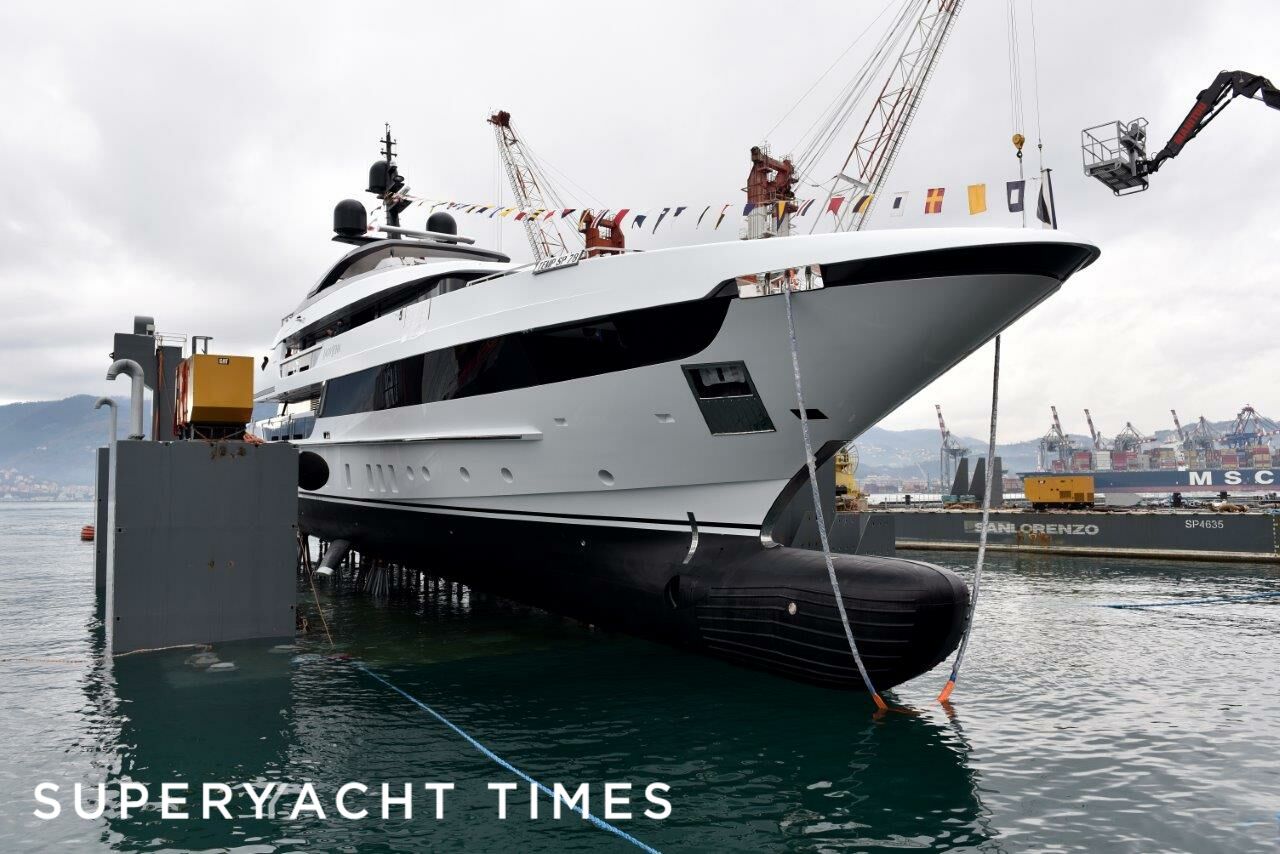 Fourth Sanlorenzo 52 Steel Lady Lena launched