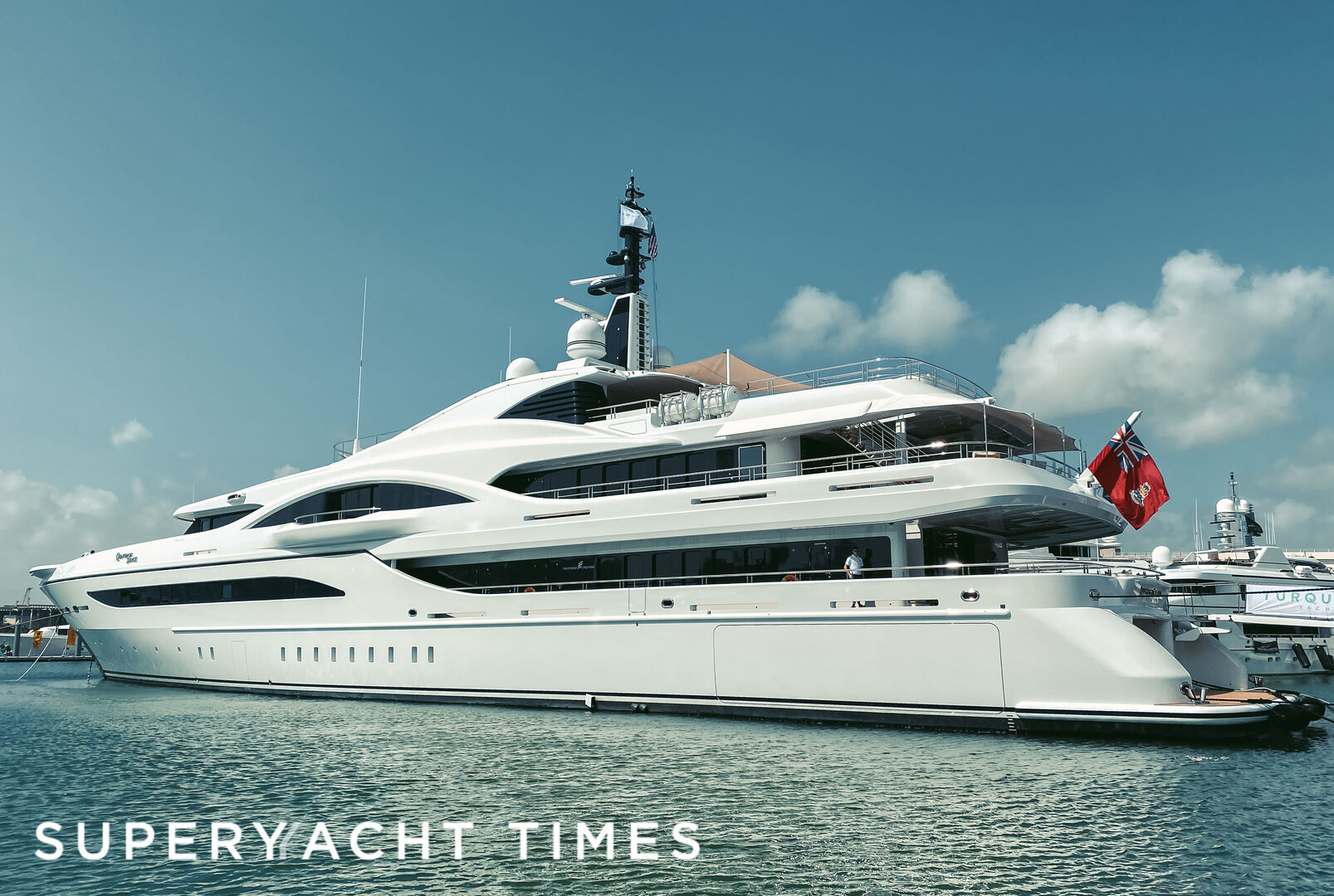 Quantum of Solace yacht by Turquoise in Miami