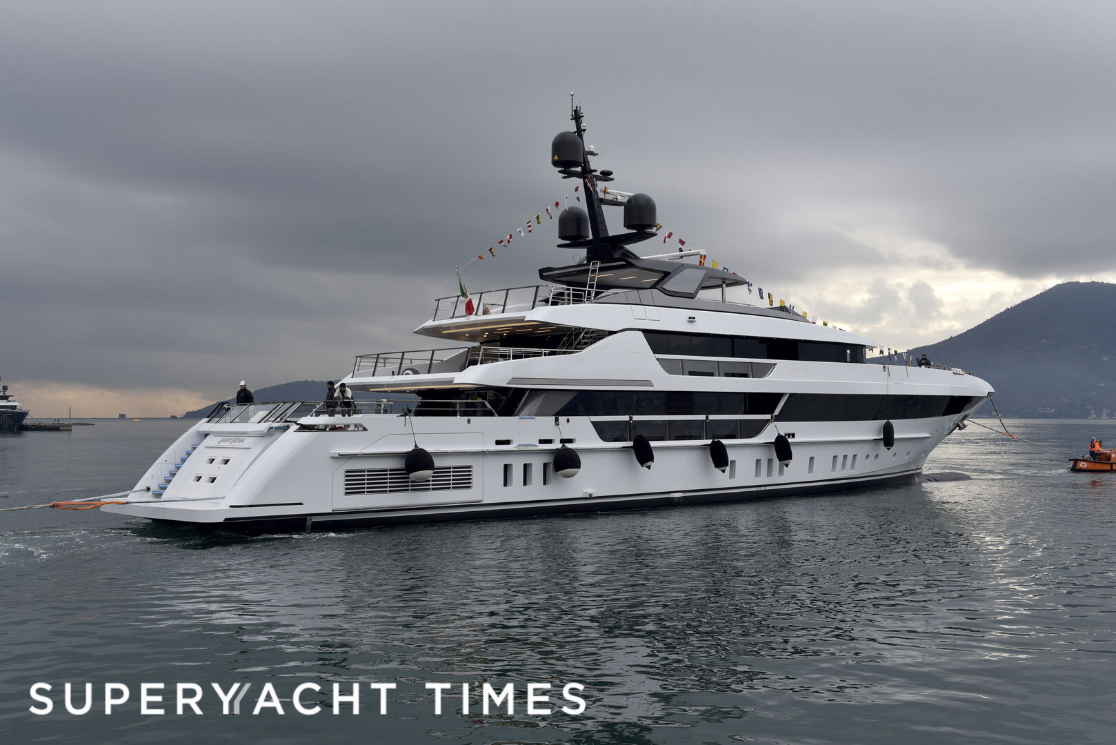 Fourth Sanlorenzo 52 Steel Lady Lena delivered