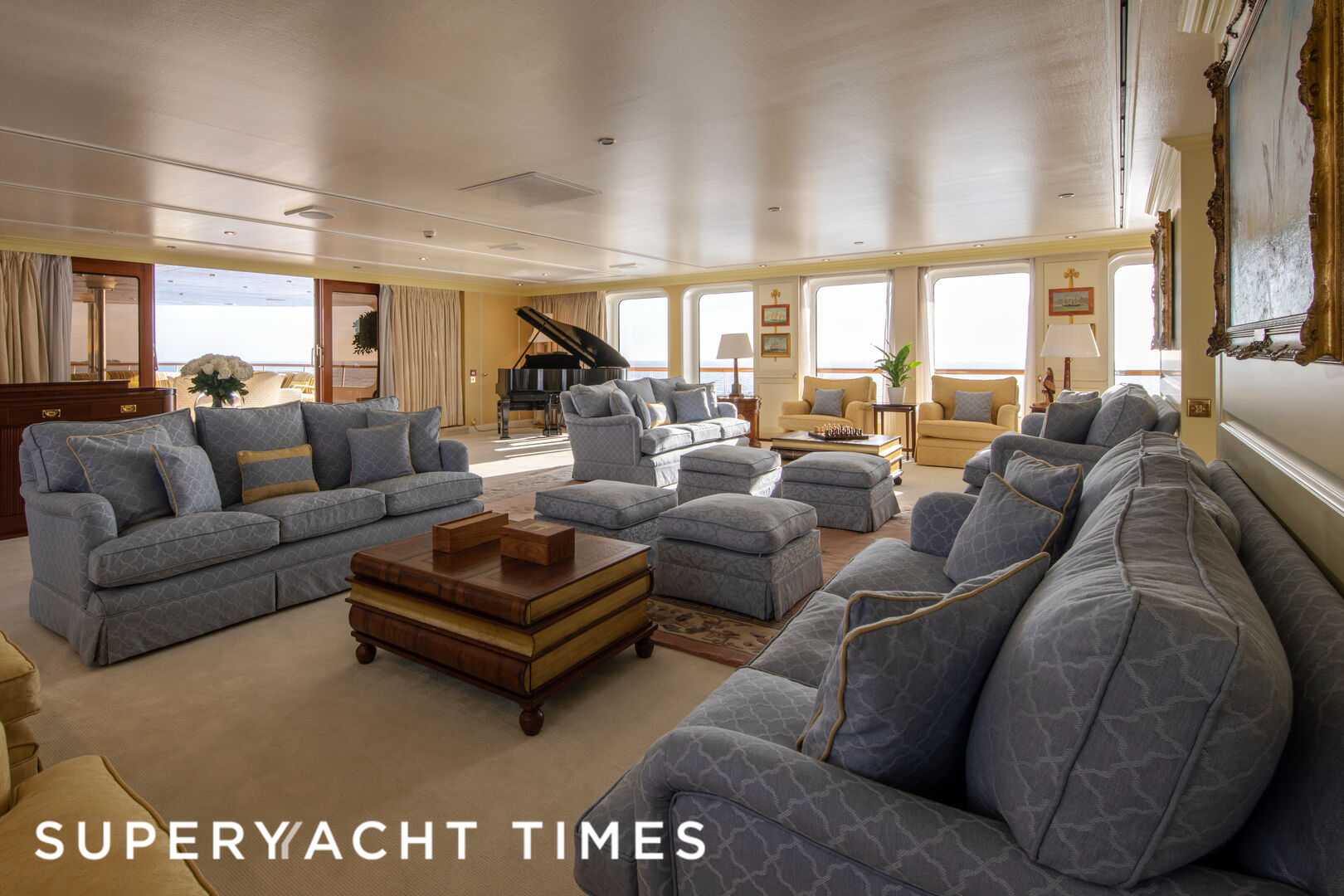 Leander G yacht interior