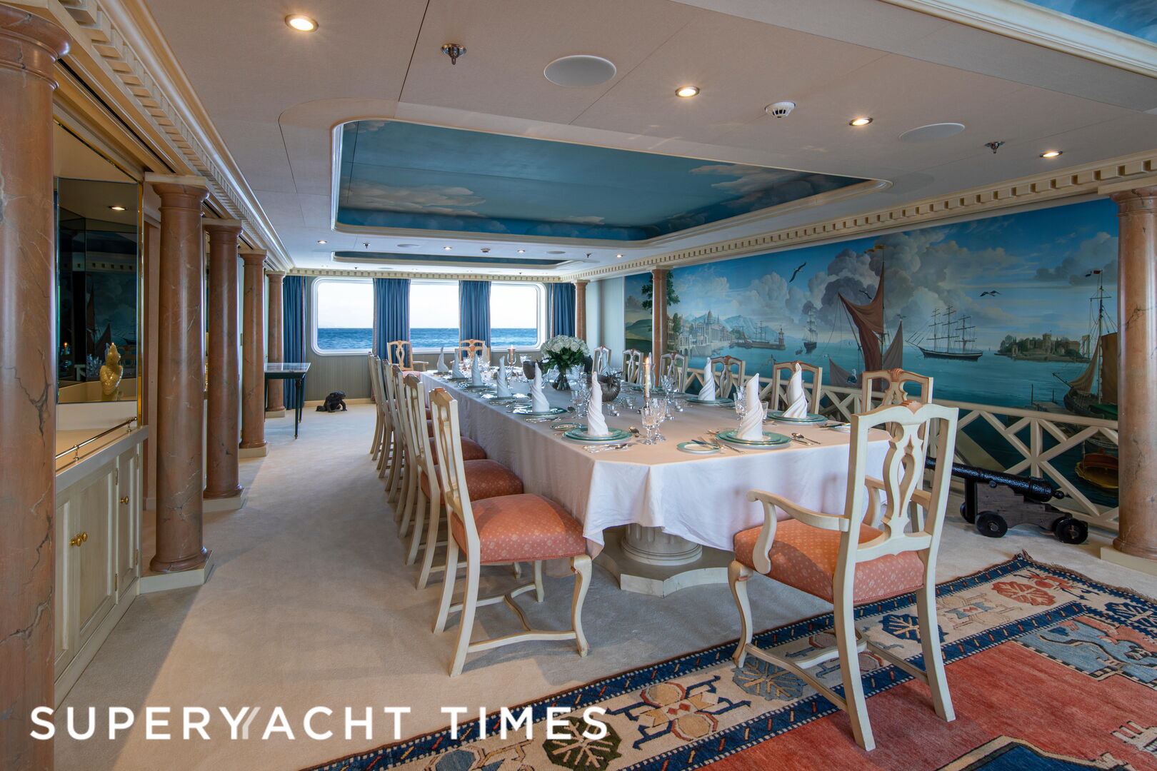 Leander G yacht interior