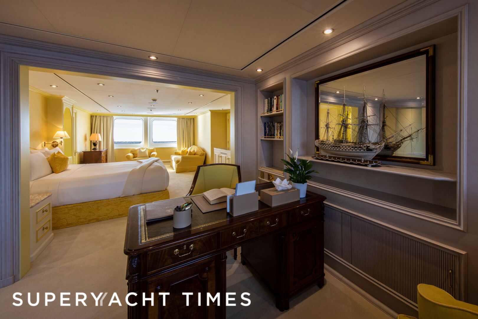 Leander G yacht interior
