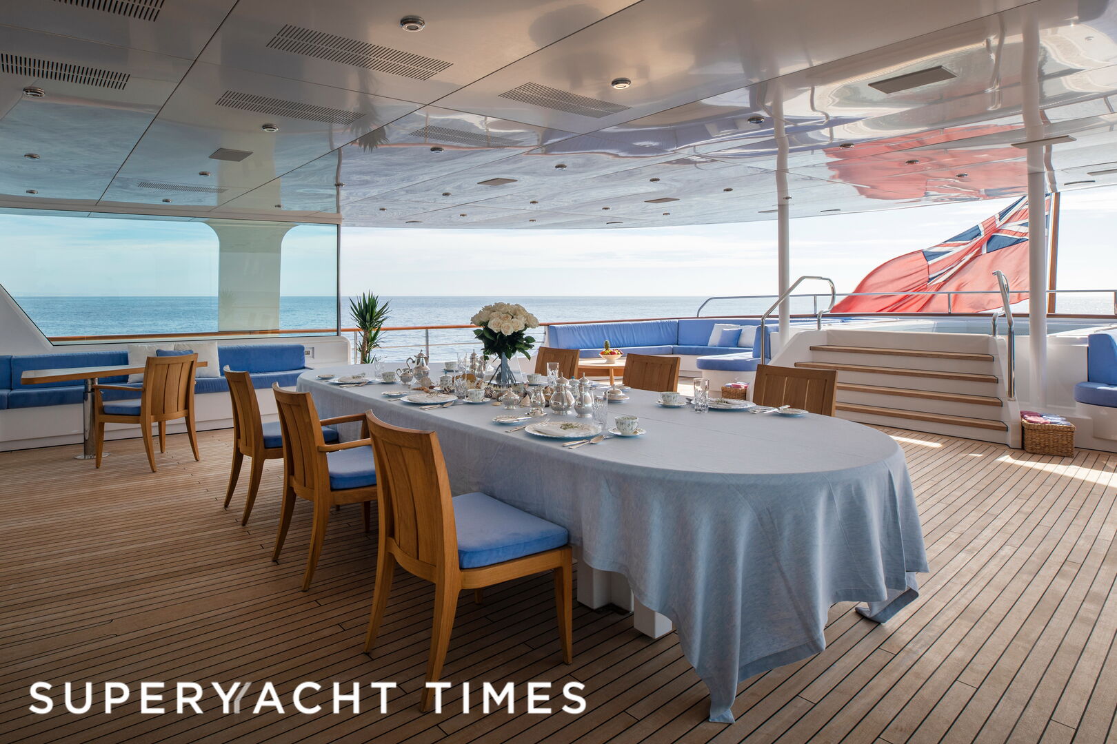 Leander G yacht deck
