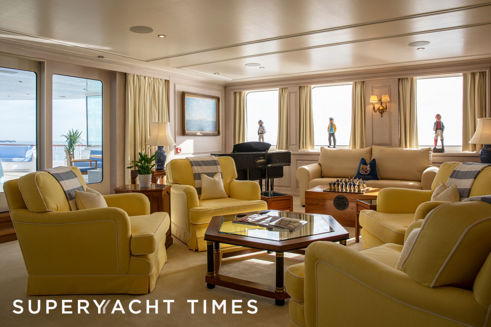 Leander G yacht interior
