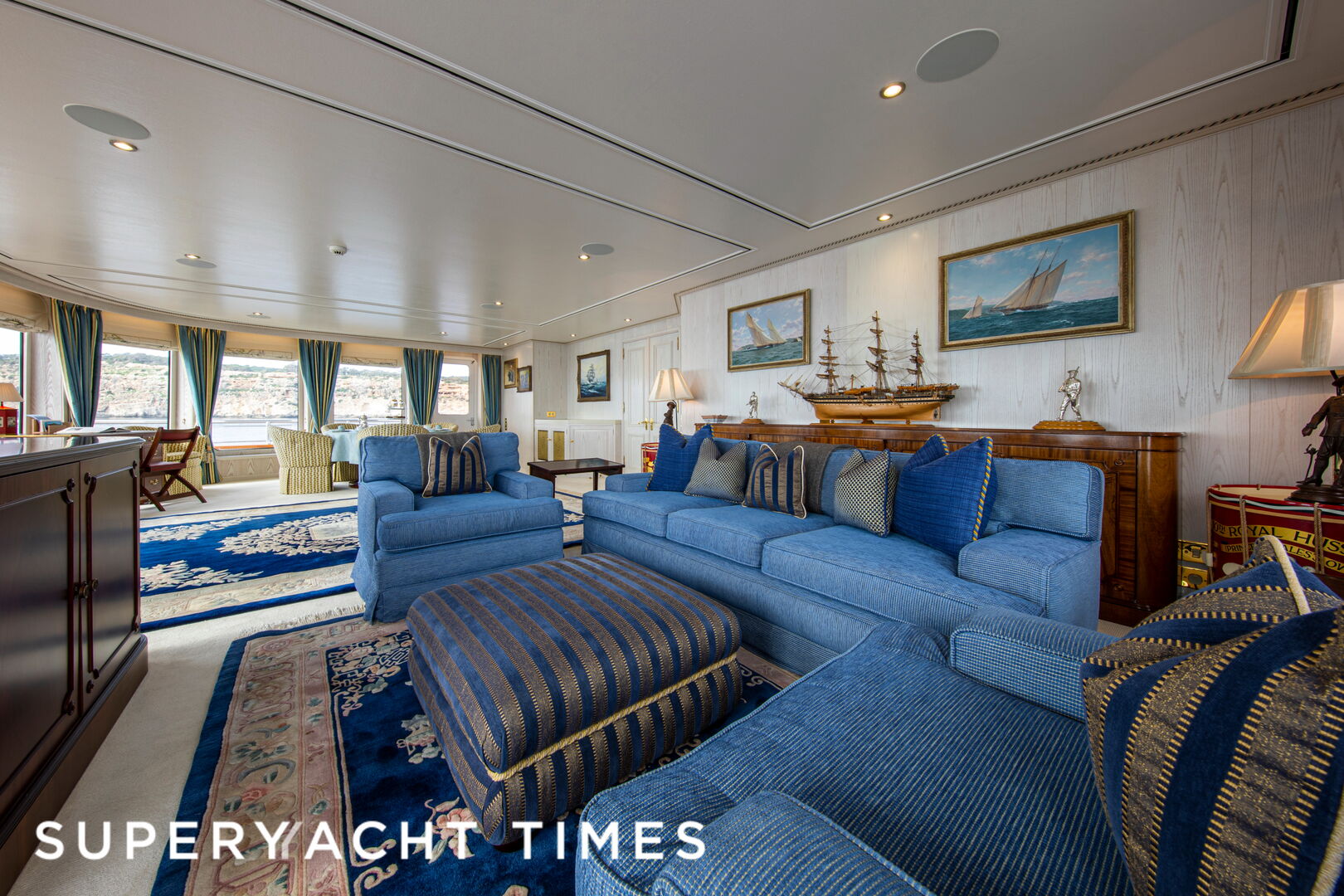 Leander G yacht interior