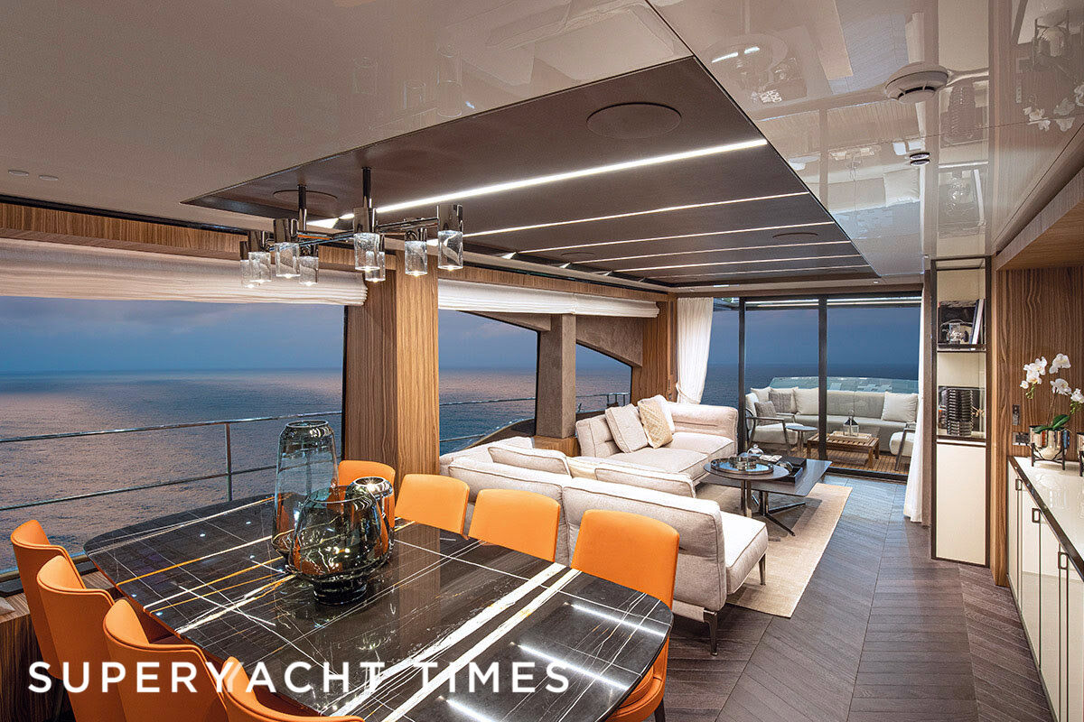 Cranchi Settantotto 78/01 yacht saloon
