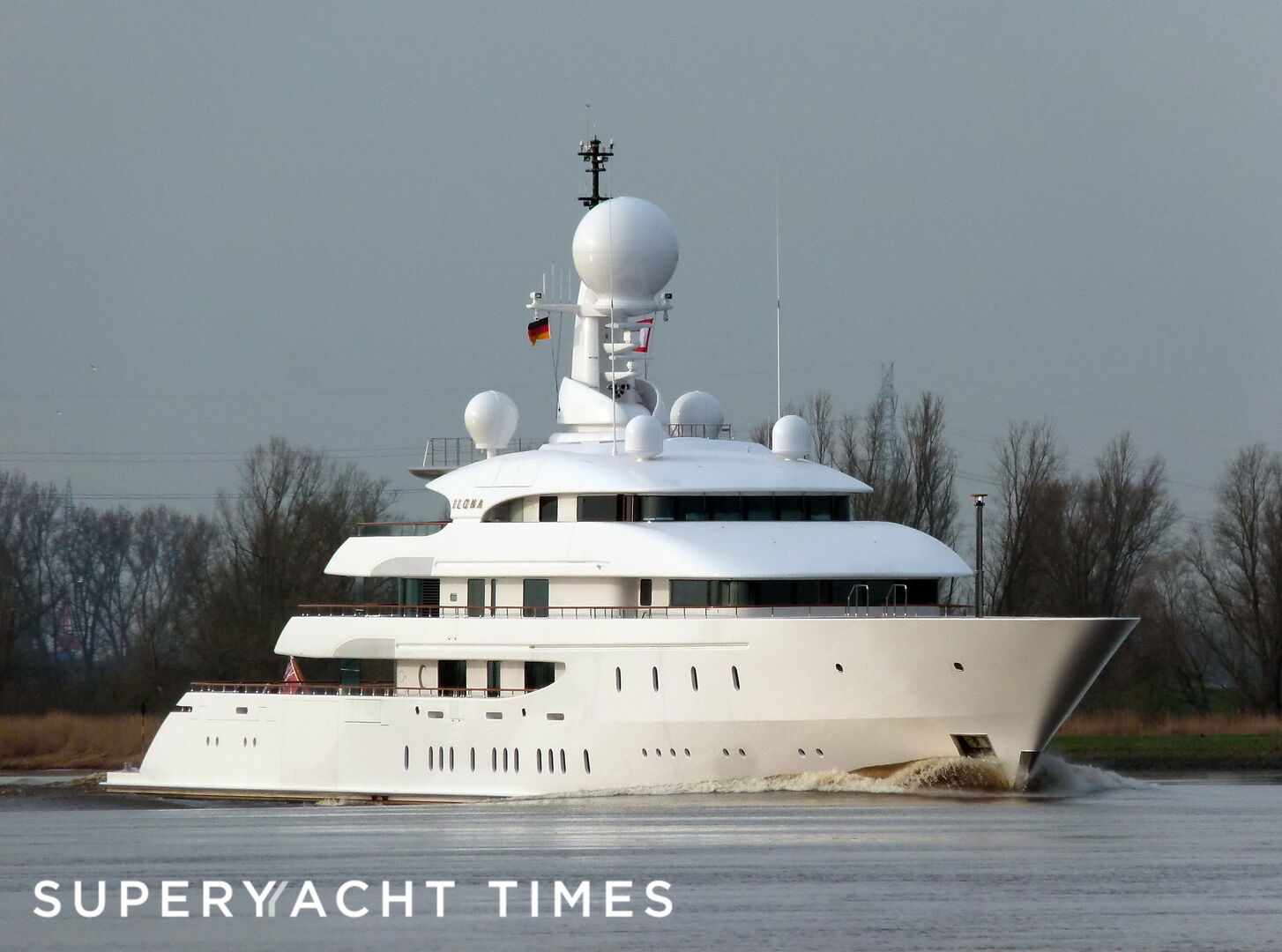Ilona yacht by Amels in Lemwerder