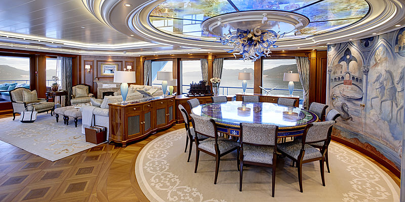 Sea Owl yacht interior