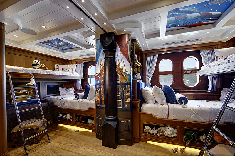 Sea Owl yacht interior