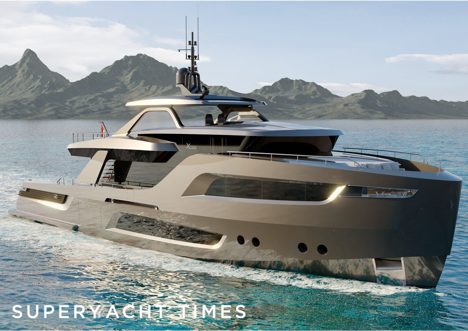 Behind the design of the first X-105 explorer-style superyacht by