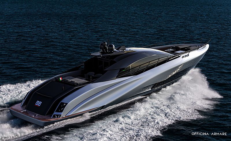 Large Super Luxury Yacht Model 4188 pièces pour les 14 ans et