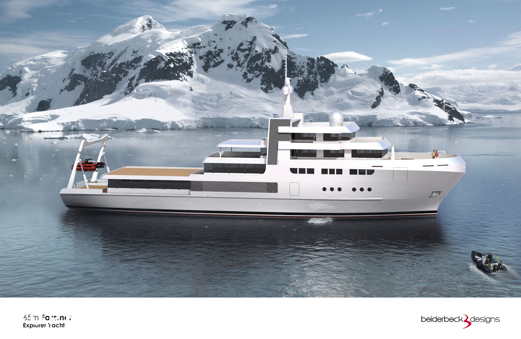 Fassmer 65m explorer yacht concept by Beiderbeck Designs