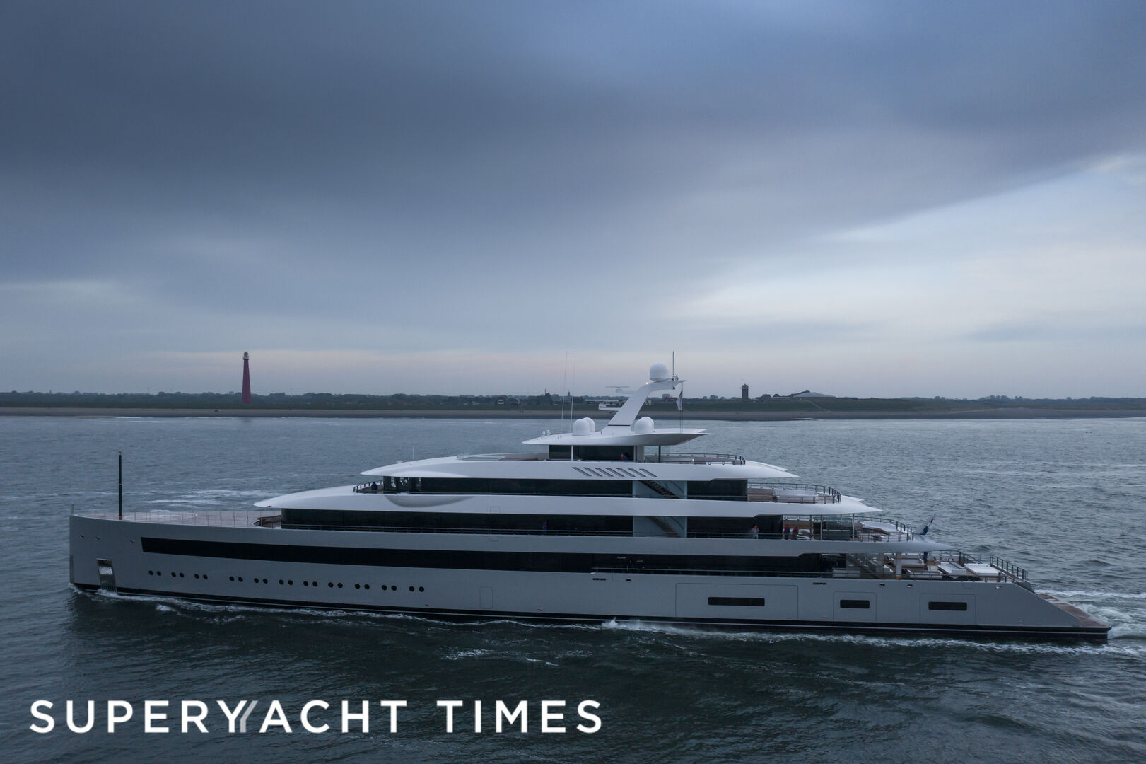Moonrise yacht off Den Helder