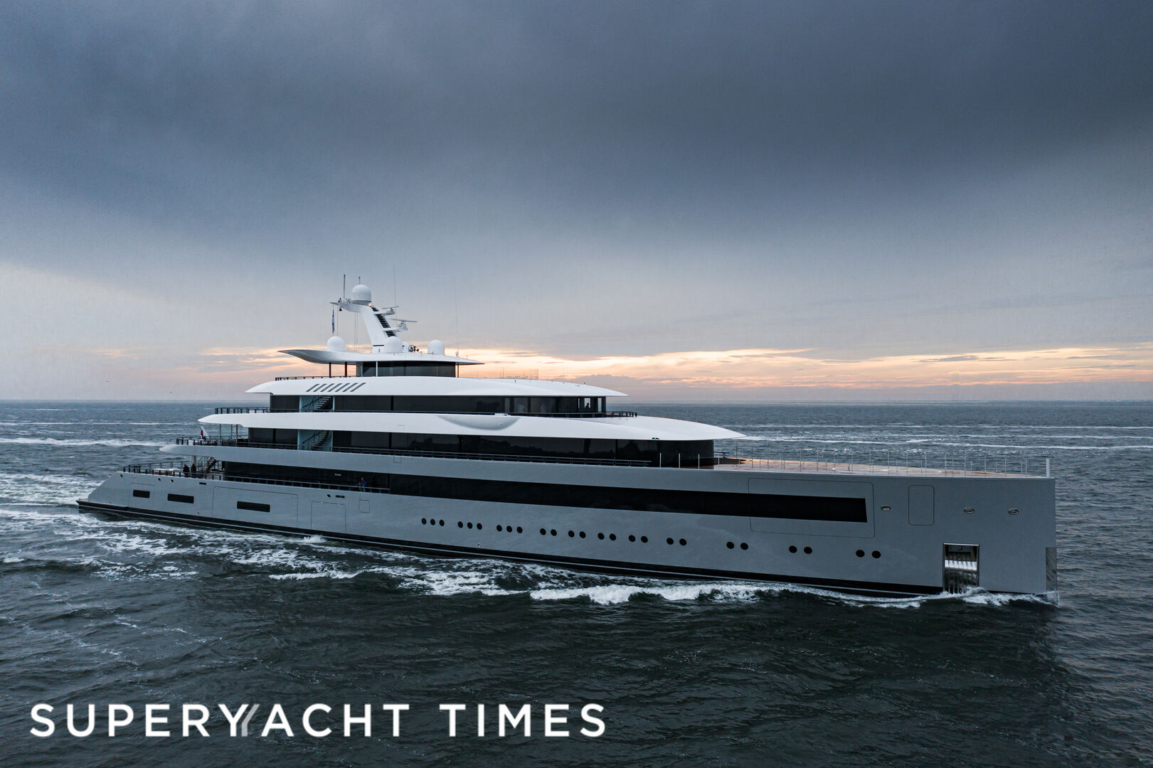 Moonrise yacht off Den Helder
