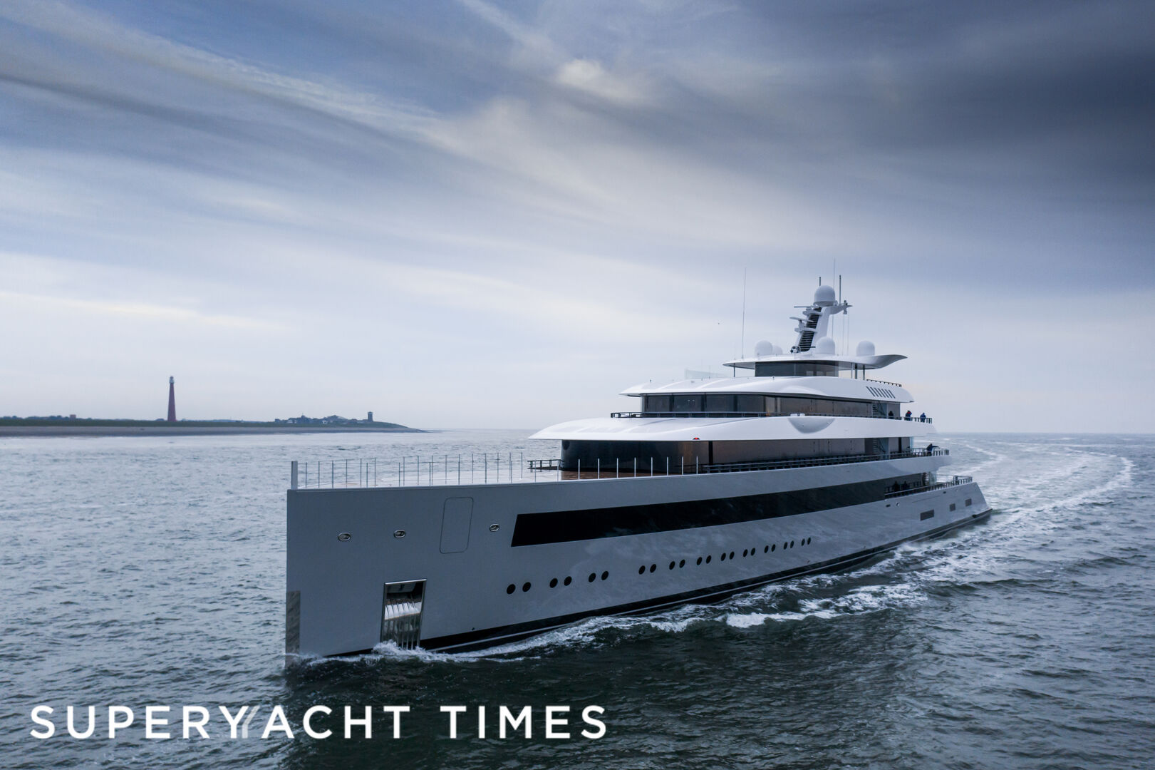 Moonrise yacht off Den Helder