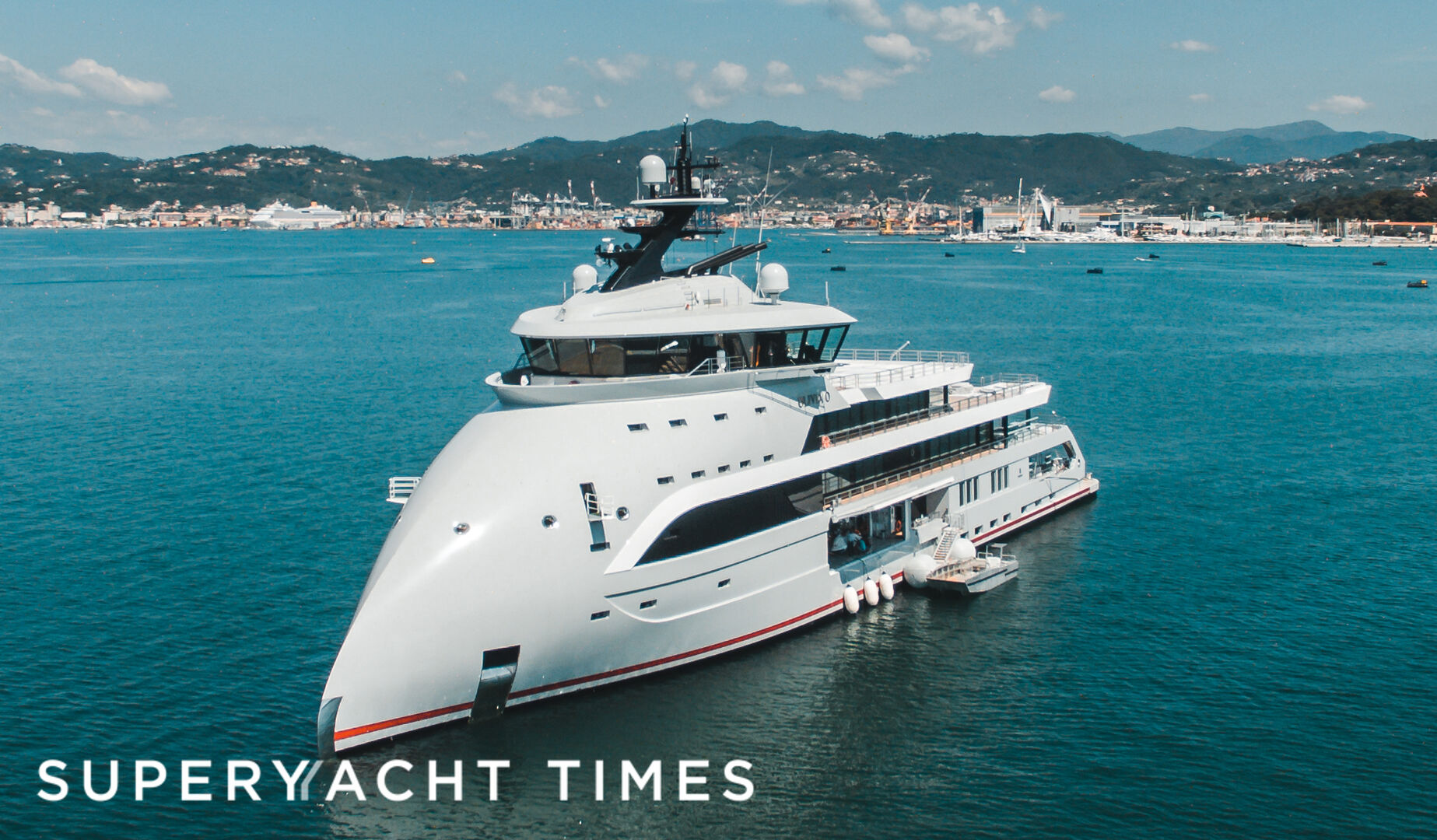 89m XBow yacht Olivia O delivered