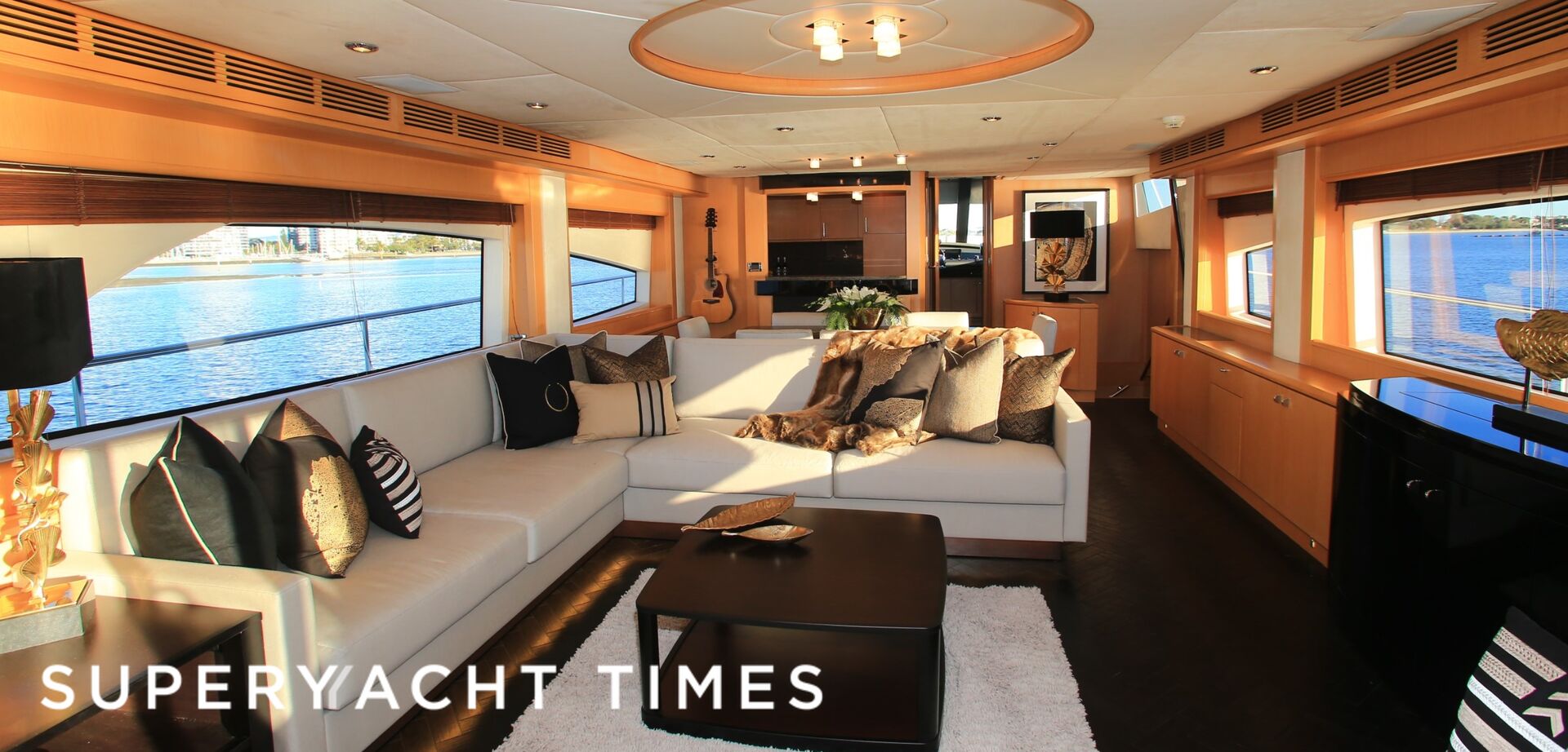 Sophia yacht saloon