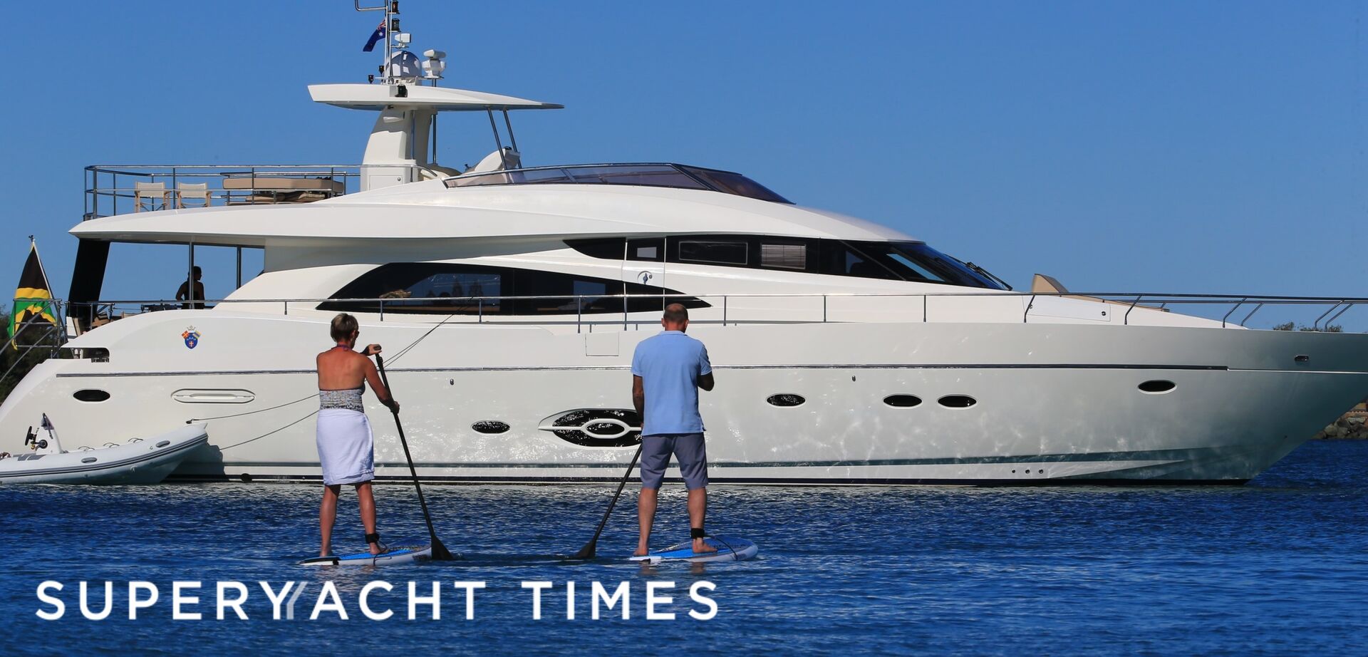 Sophia yacht at anchor