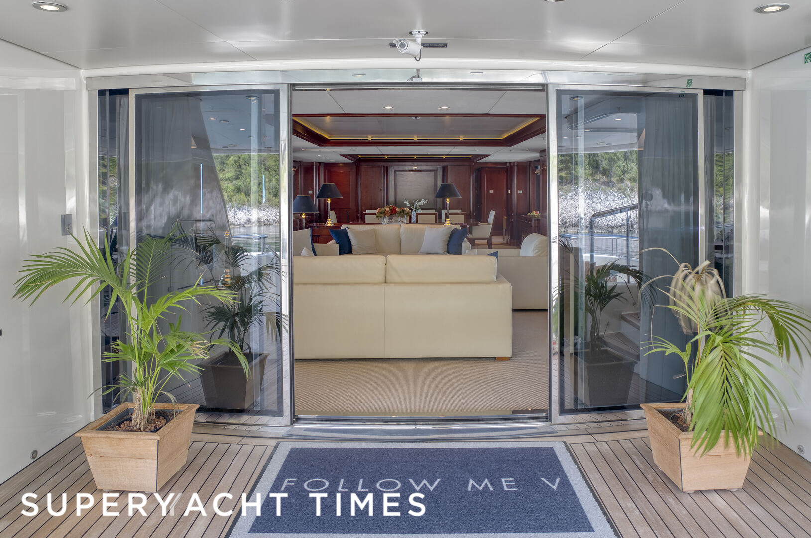 Follow Me V yacht deck