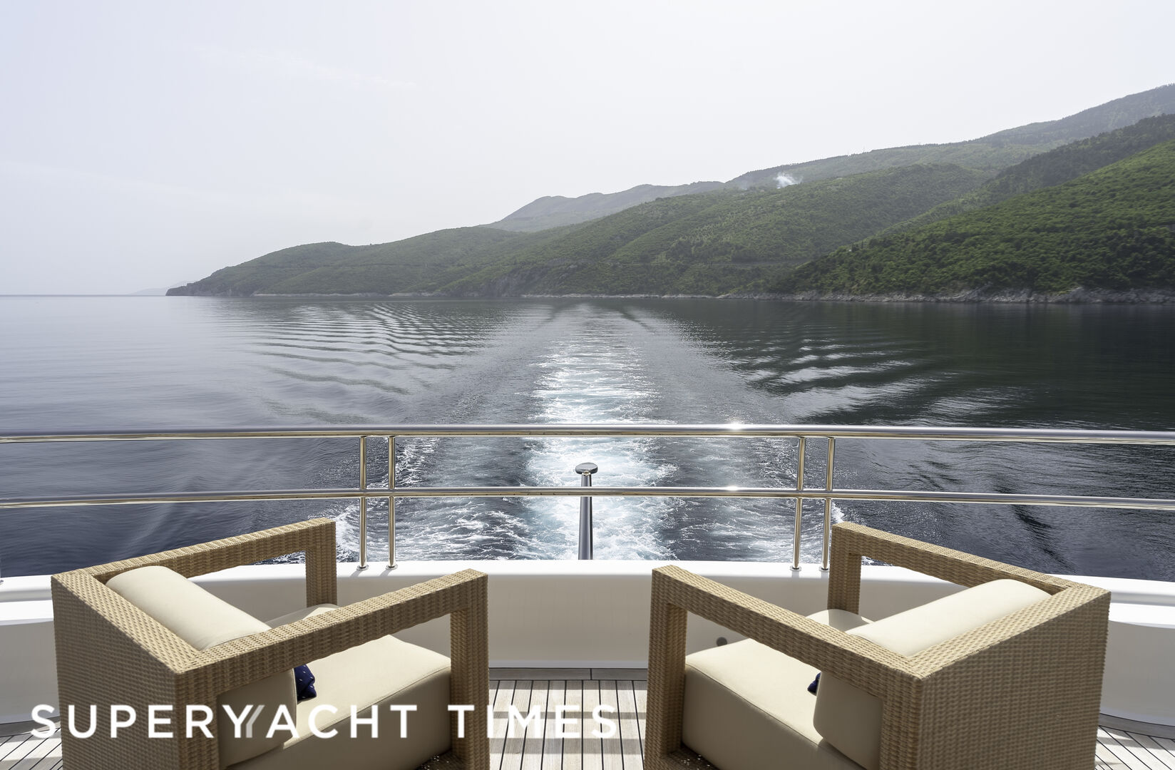 Follow Me V yacht deck