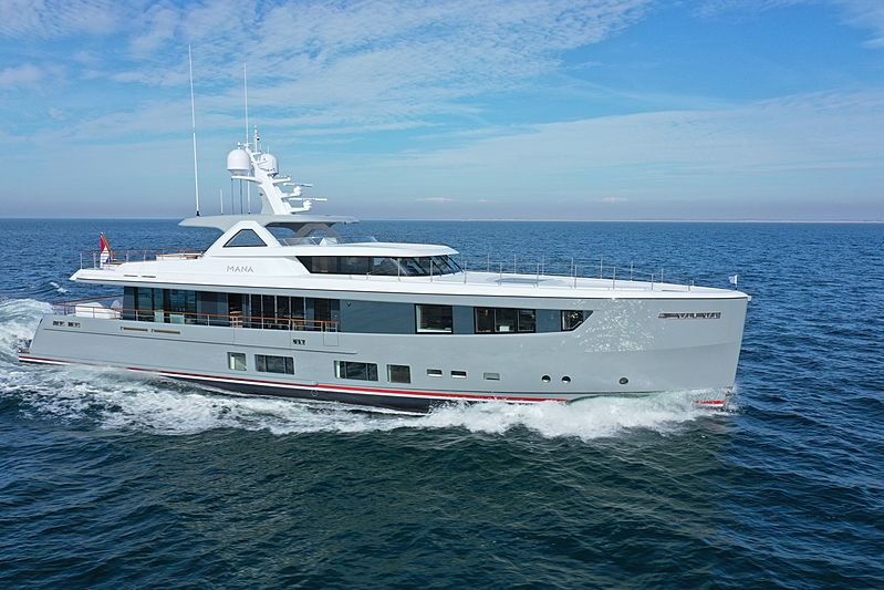 Third Mulder ThirtySix yacht Mana launched and commences sea trials