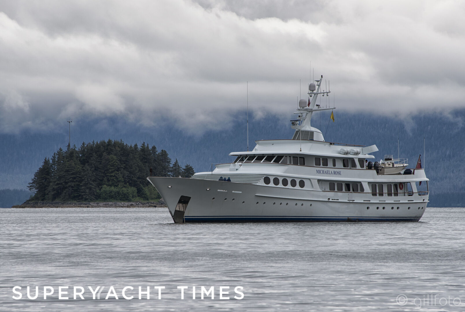 Motor yacht Michaela Rose in Juneau
