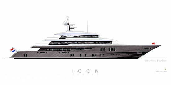 First ICON superyacht at the Monaco Yacht Show