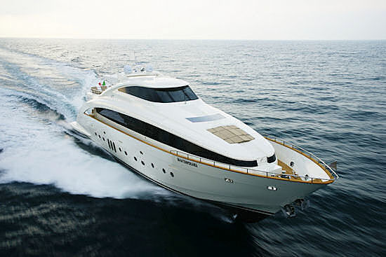 First Amer 116’ superyacht makes debut in Genoa