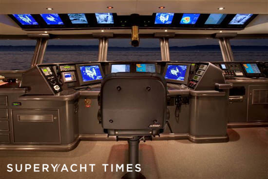Stidd seats at helm of superyacht Alucia