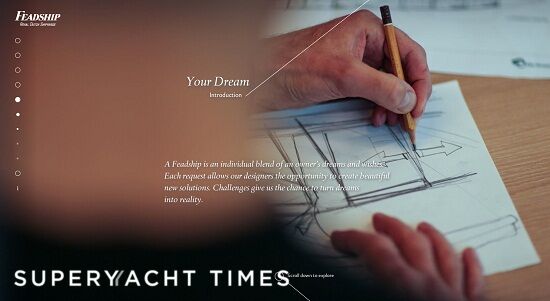 Feadship launches all-new website