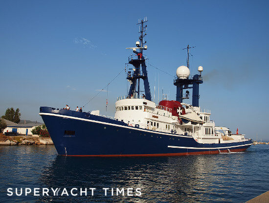 Superyacht Sea Ranger reappears in the Med after refit in Romania