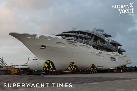 New photos of Oceanco project Y715