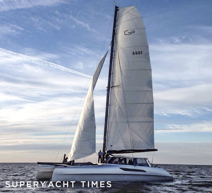 Unsinkable the incredible return of Gunboat 55 Rainmaker