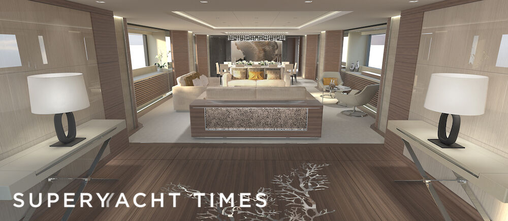 First interior renderings of 64m VSY superyacht