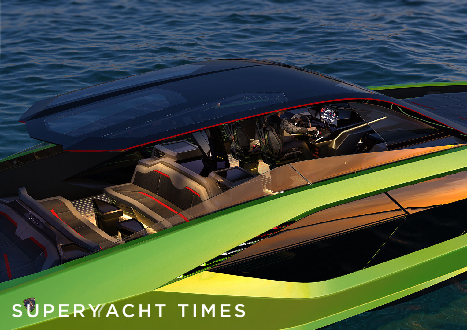 The Lambo hyper yacht: Italian Sea Group’s new Lamborghini 63 project