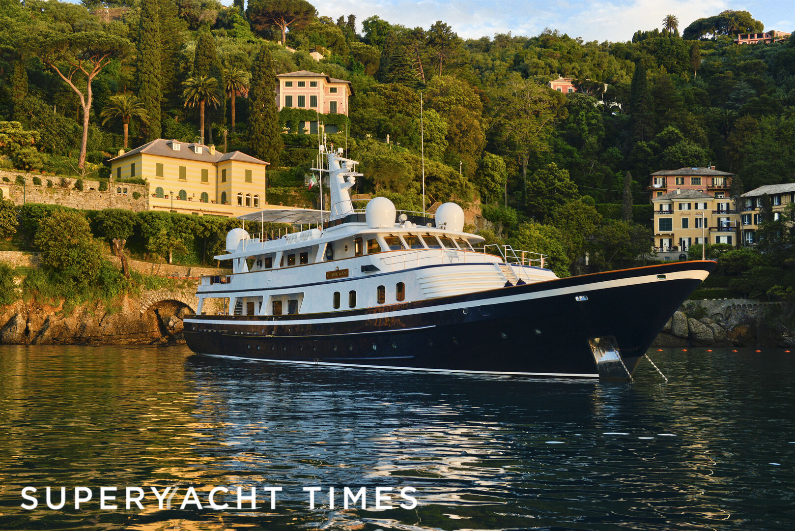 Atlantic Goose yacht anchored