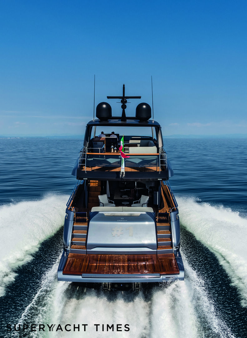 Cranchi Settantotto 78 yacht exterior
