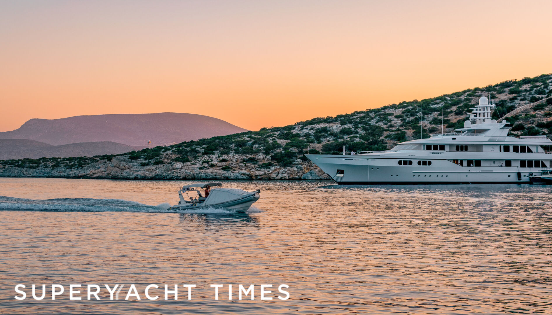 Athina III yacht by Feadship in Schinoussa, Greece