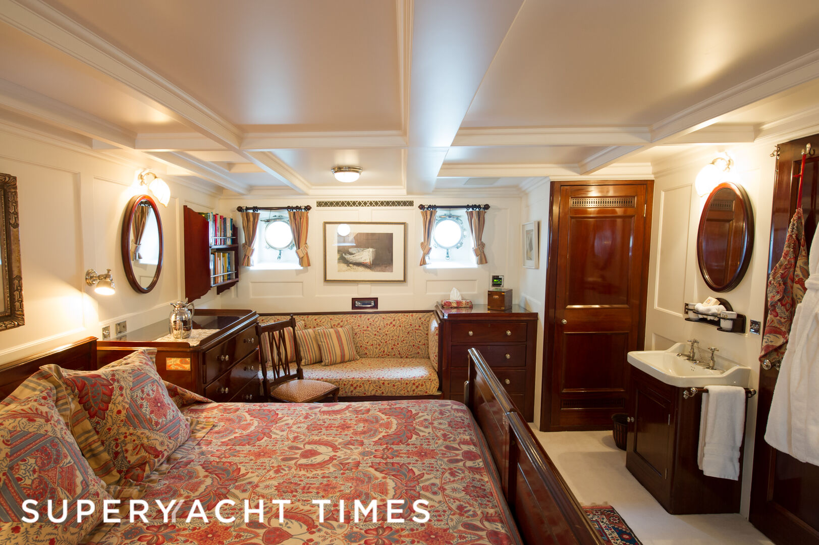 Fair Lady yacht stateroom