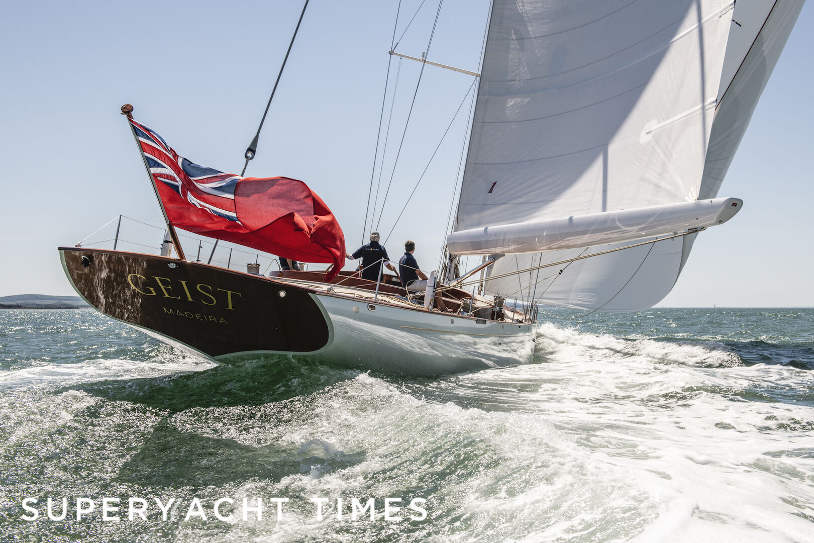 Spirit Yachts delivers 34m ecosailing yacht Geist