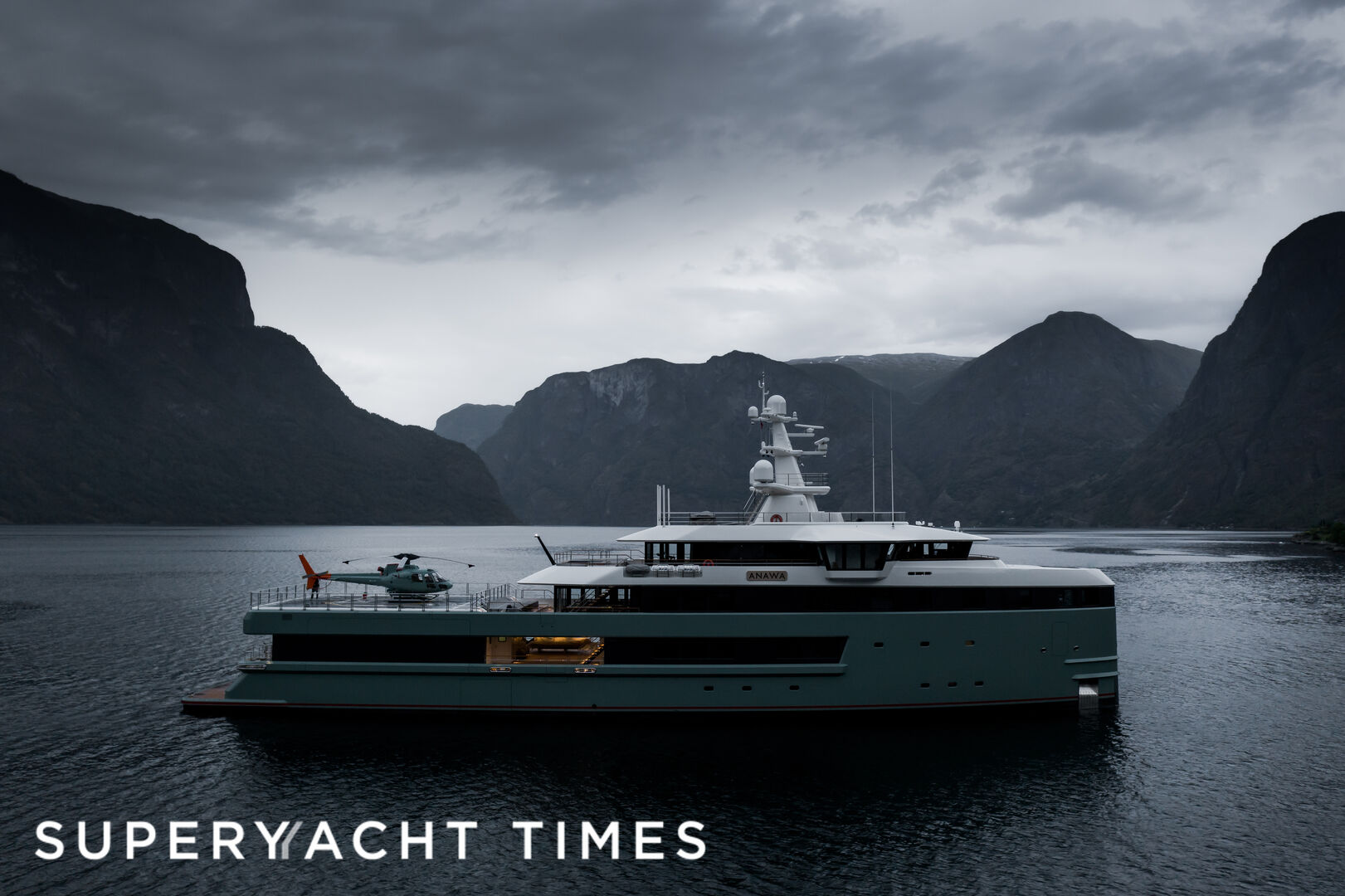 Anawa yacht in Norway