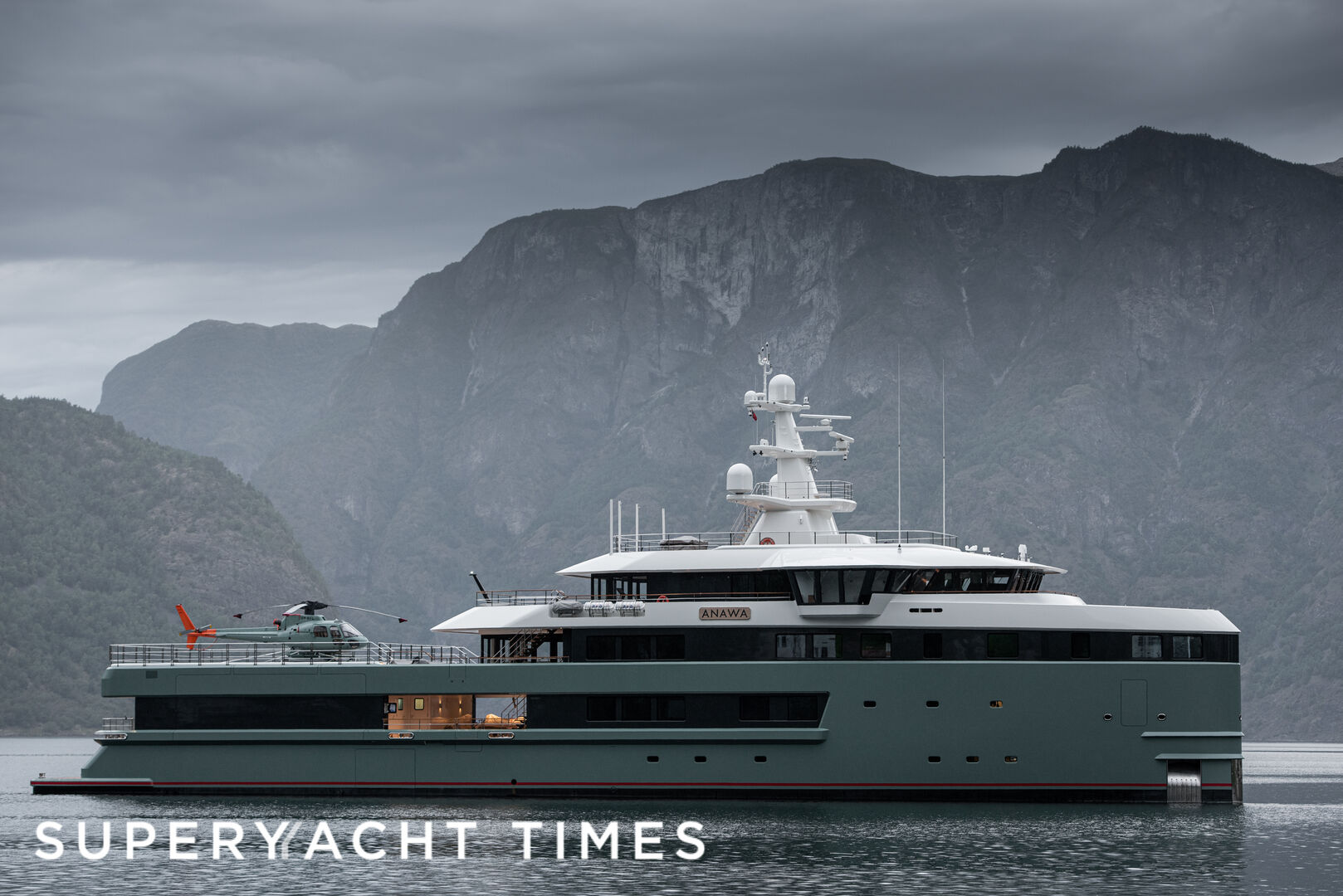 Anawa yacht in Norway