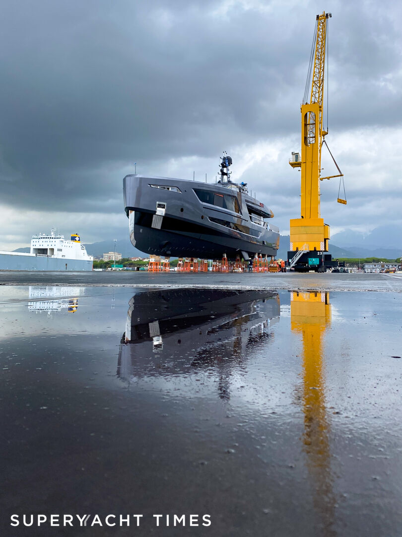 Panam yacht launch in La Spezia