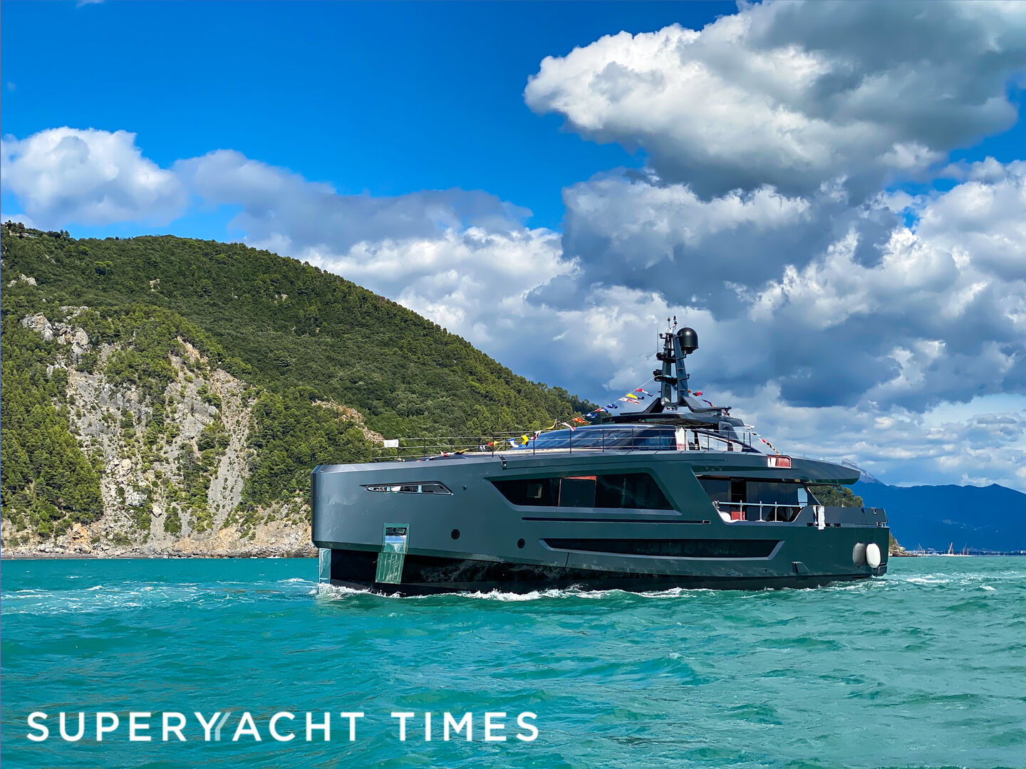 Panam yacht launch in La Spezia