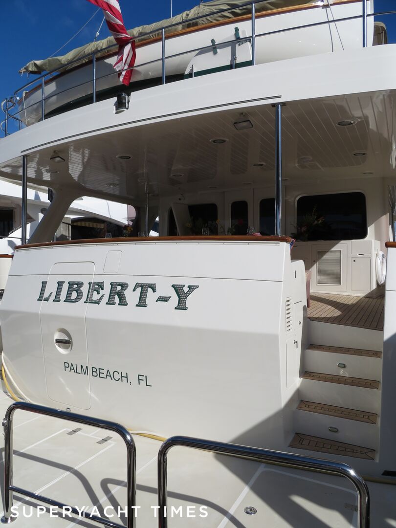 Libert-Y yacht at Fort Lauderdale International Boat Show 2019