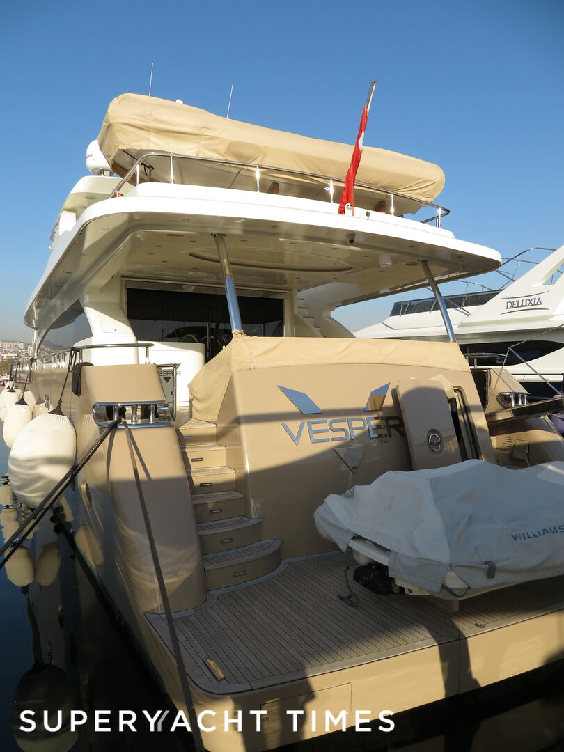 Vesper yacht at Pendik Marina