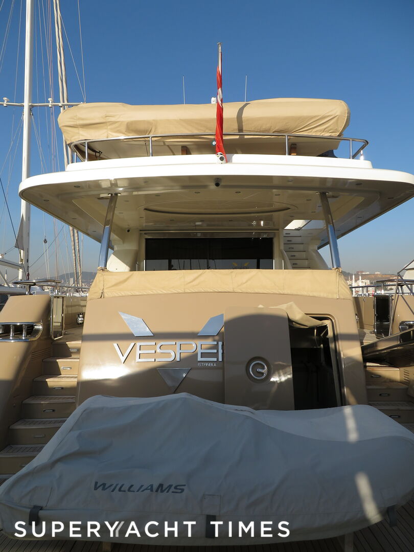 Vesper yacht at Pendik Marina